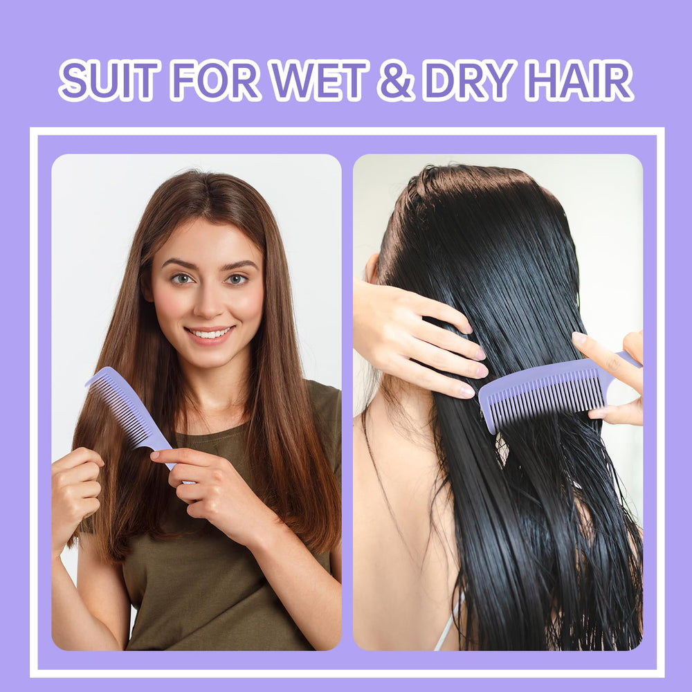 RHOS detangling comb used on straight and curly hair to reduce snagging