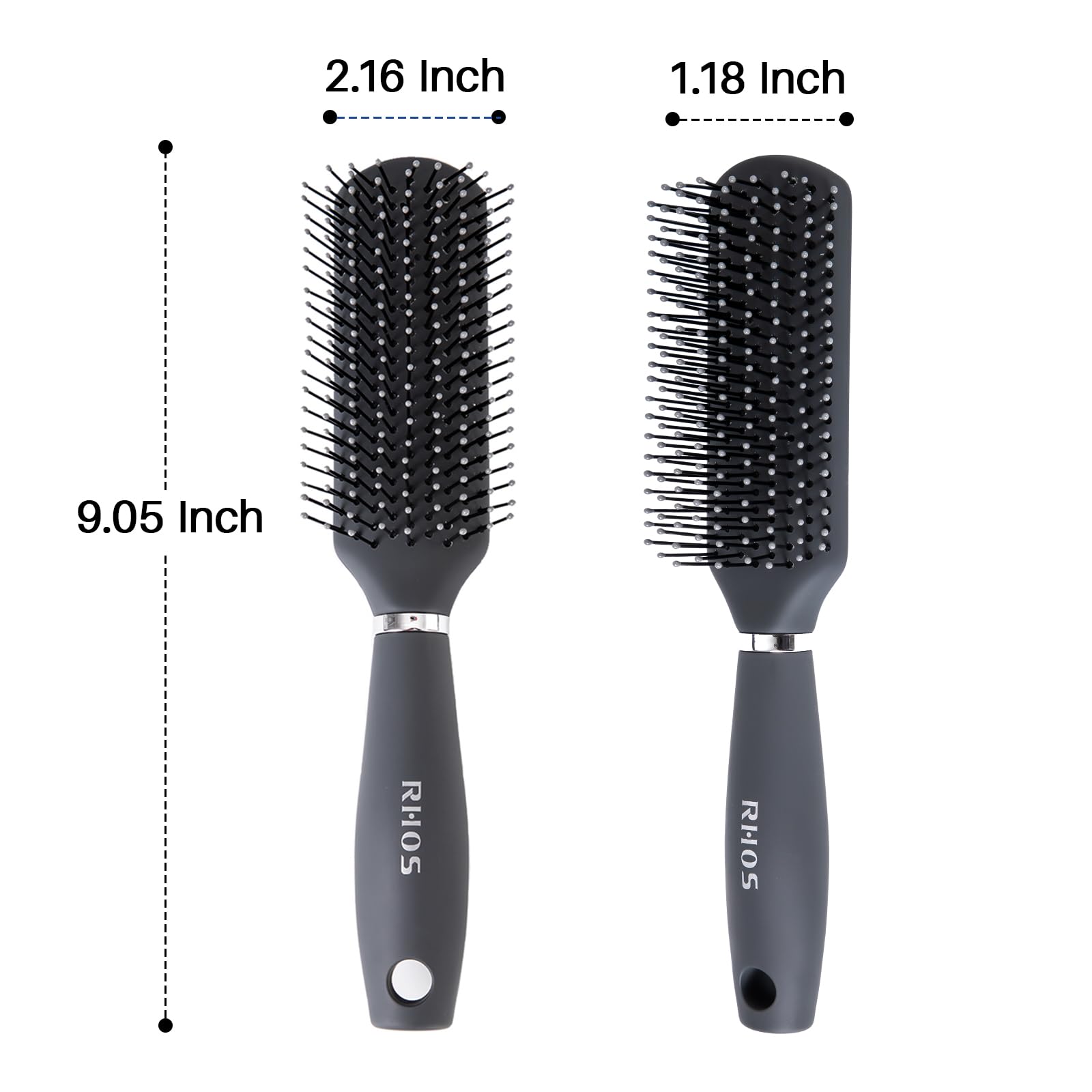 RHOS brush daily-use ergonomics during grooming