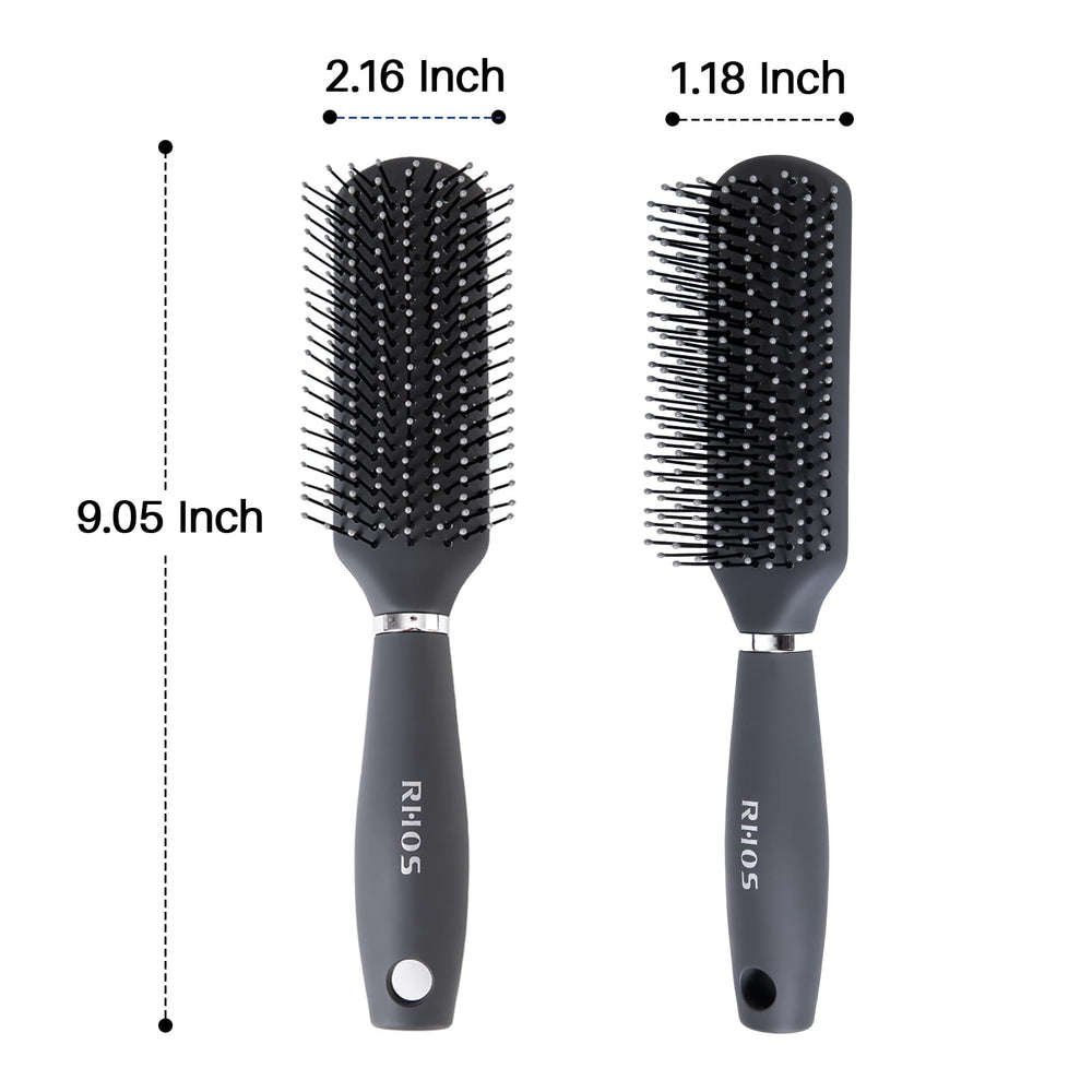 RHOS brush daily-use ergonomics during grooming
