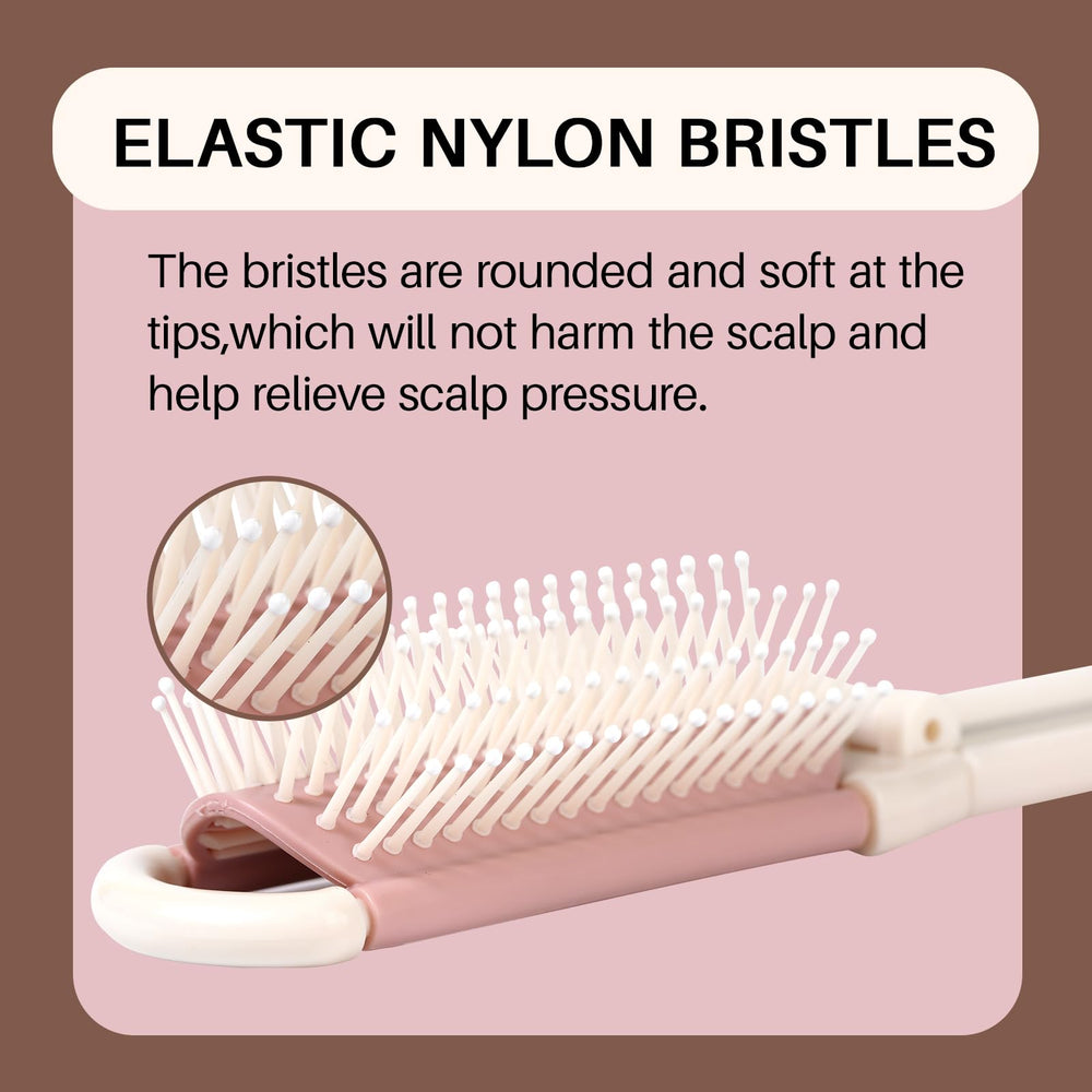 RHOS upgraded cushion provides firm grooming with scalp-friendly flexibility.