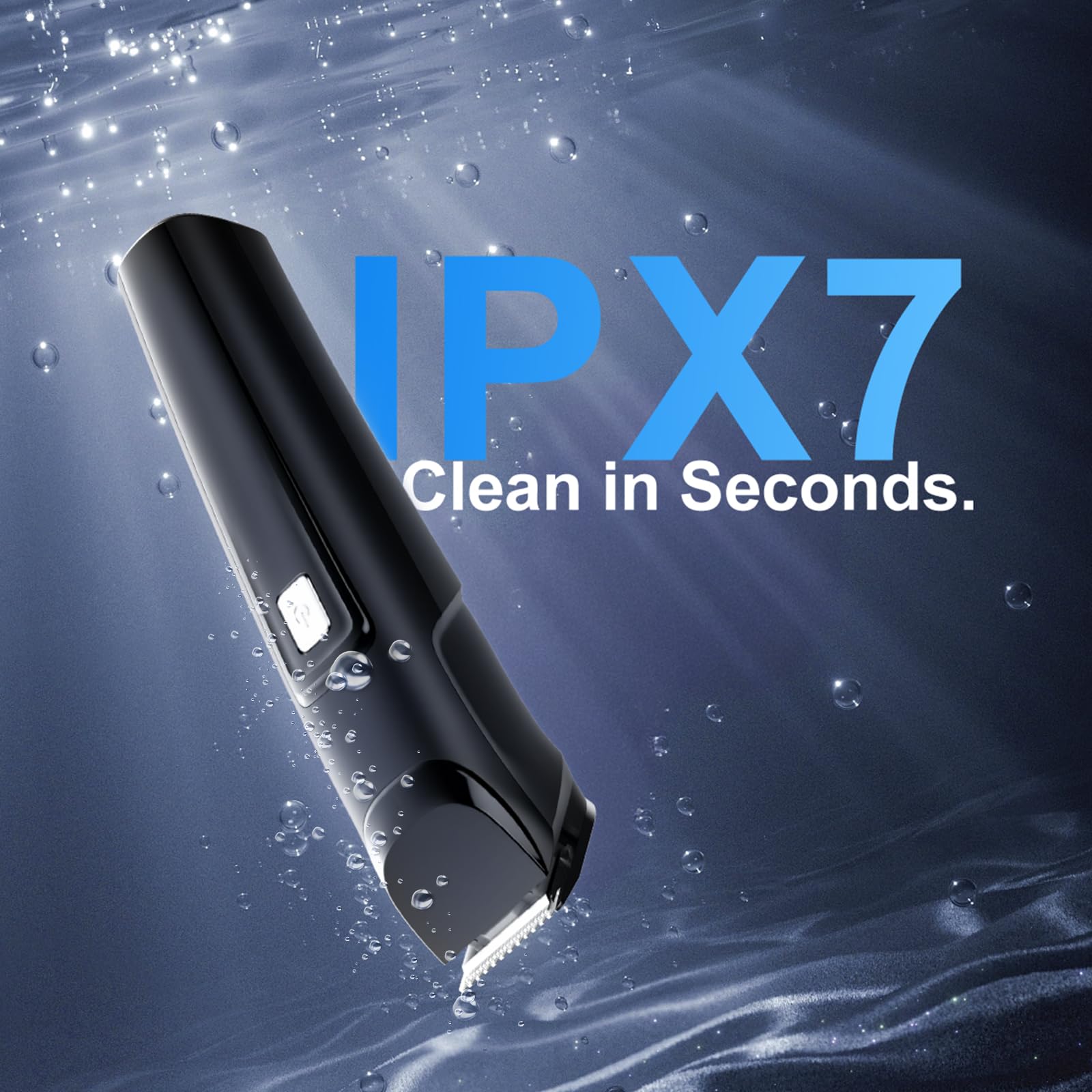 RICAF travel-friendly cordless design makes grooming convenient anywhere