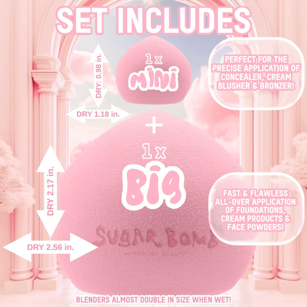 Richual Beauty Face and body makeup sponges set for versatility.