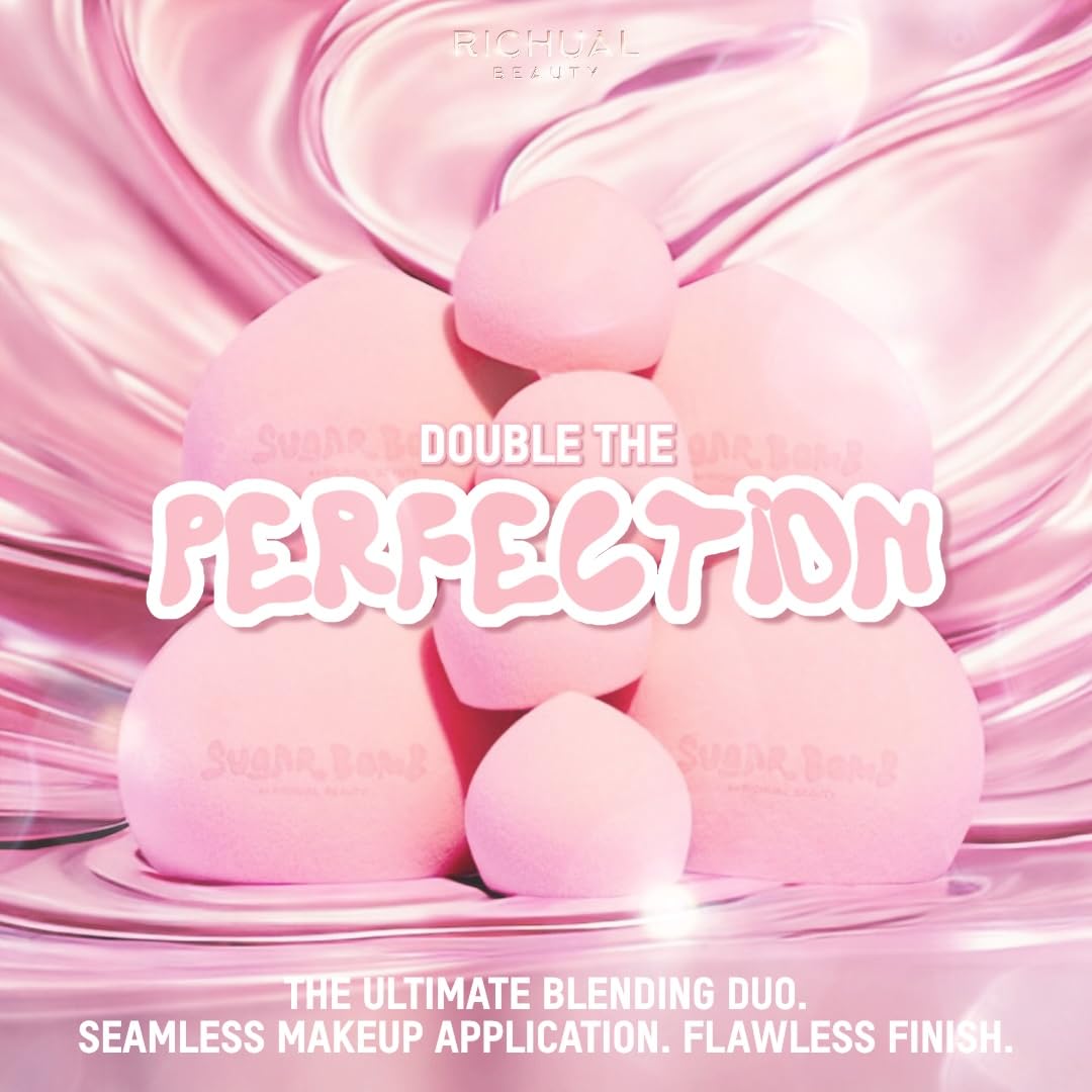 Richual Beauty Soft marshmallow texture enhances comfortable blending.