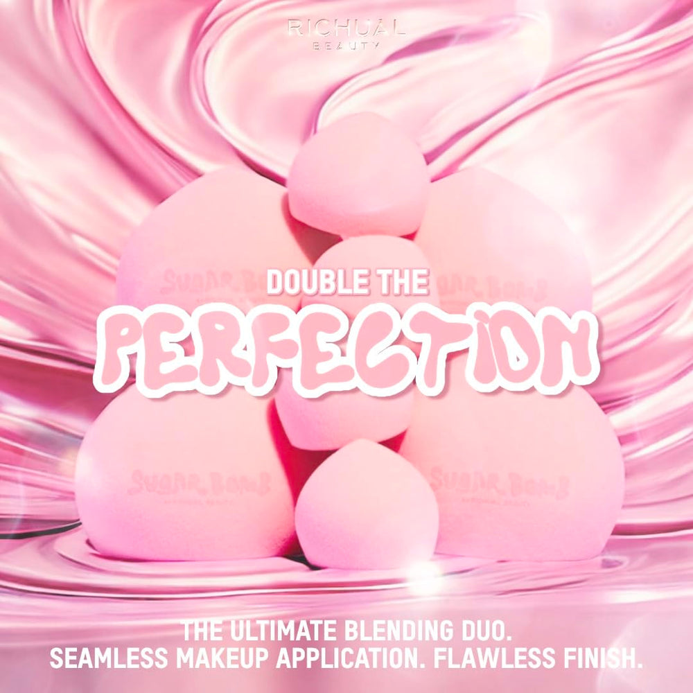 Richual Beauty Soft marshmallow texture enhances comfortable blending.