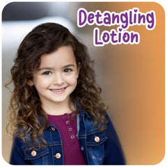 Ricitos de Oro Detangler Spray safe for kids with sensitive scalps