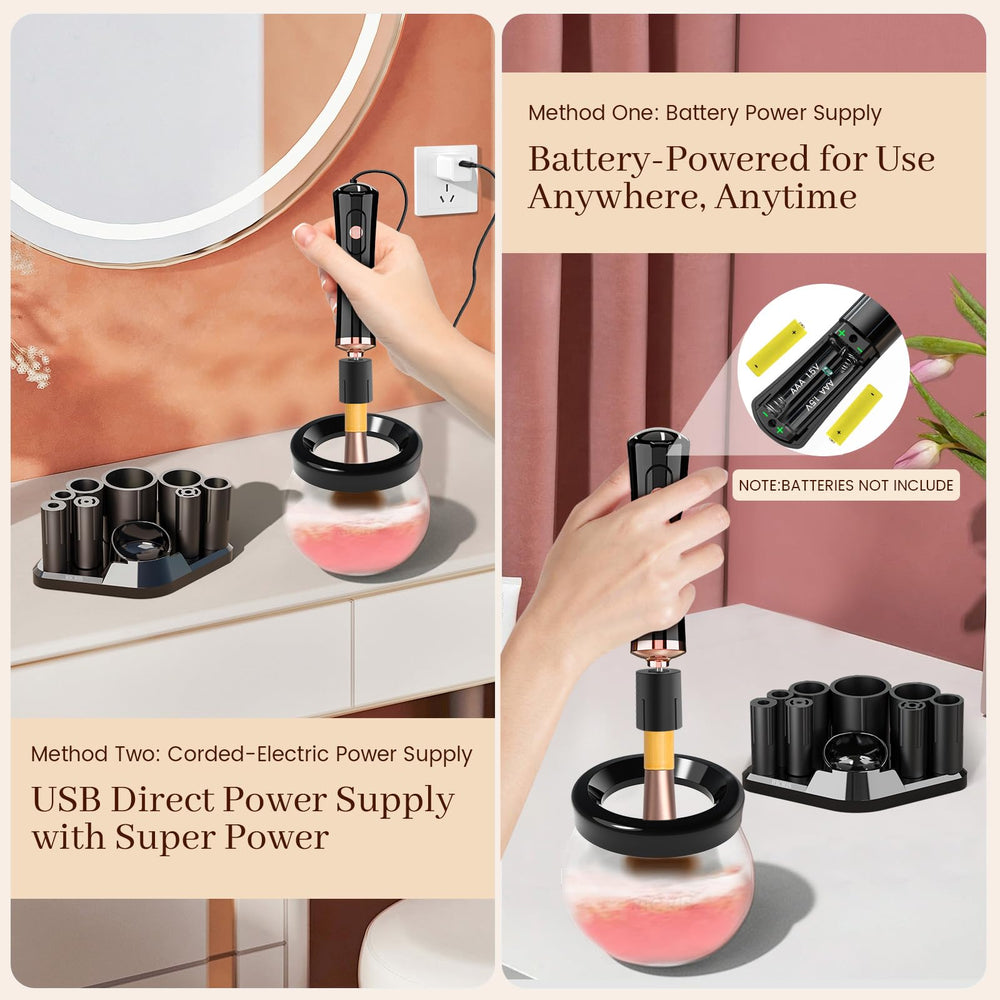 RICRIS dual-power option image with USB and battery use
