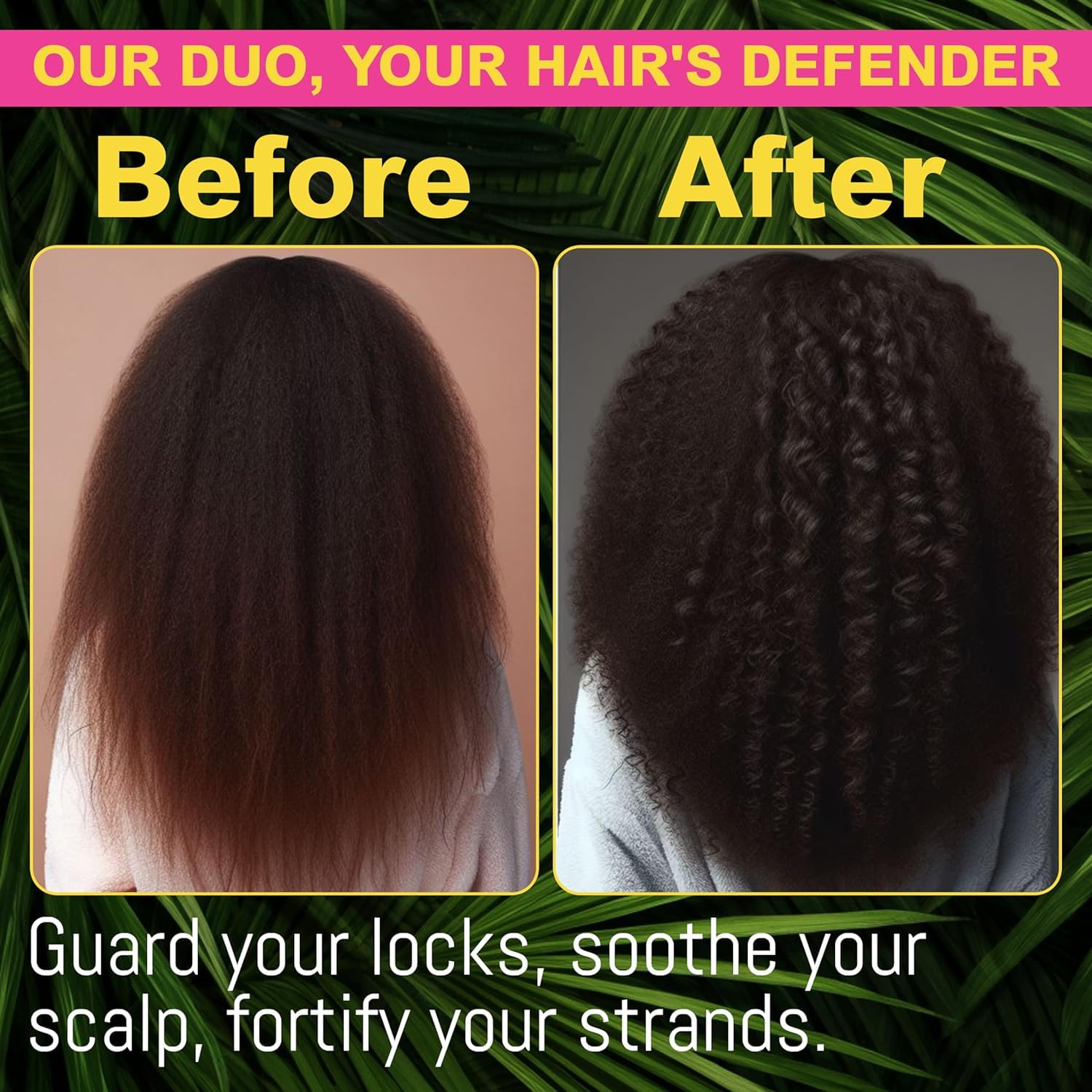 Rida Batana duo pack showcasing fortified hair care synergy.