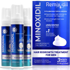 Rida Hair Remixidil foam applicator for precise, mess-free scalp treatment.