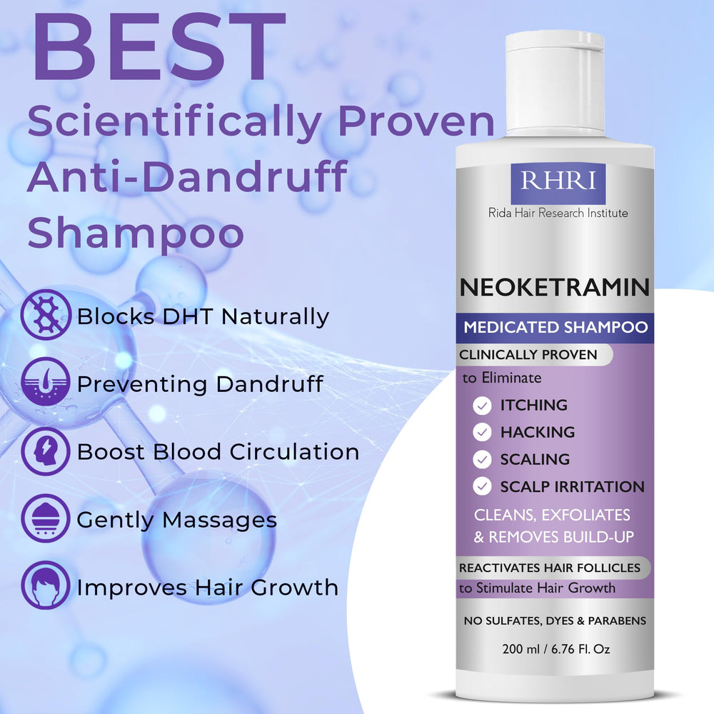 Rida label close-up highlights mineral complex and salicylic acid benefits.