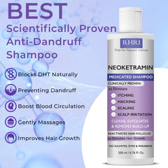 Rida label close-up highlights mineral complex and salicylic acid benefits.
