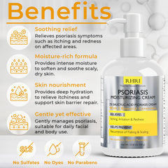 Rida Psoriasis Cream honey swirl highlights Manuka honey benefits.