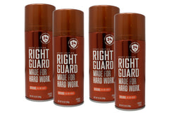 Right Guard Original deodorant spray bottle ready for all-day protection.