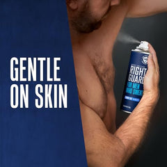 Right Guard Sport spray con control de olor 48 horas para jornadas largas.