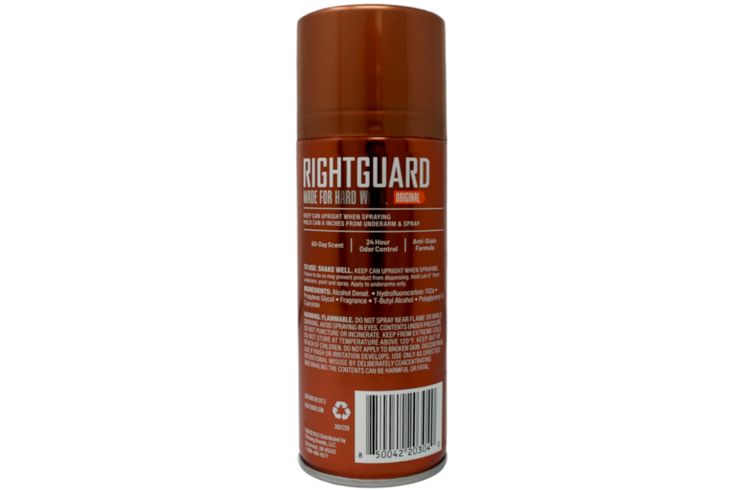 Right Guard Sport desodorante en aerosol Original, frescura deportiva para actividades diarias.