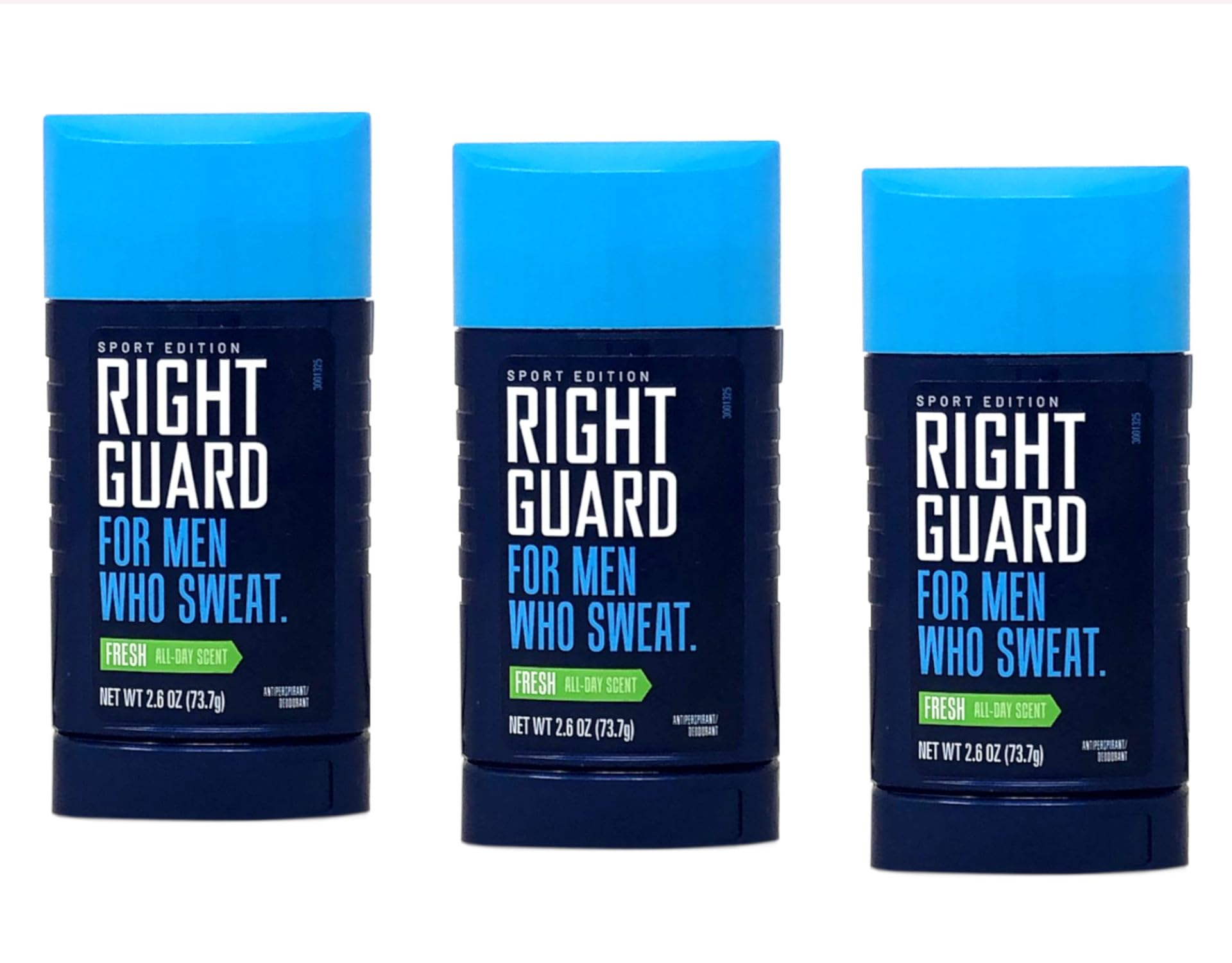 Barra desodorante Right Guard Sport, ideal para días activos.