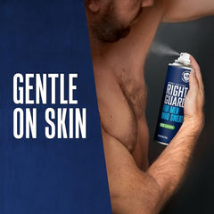 Right Guard Sport Fresh sudor bloqueado para mantener la piel seca durante la jornada.
