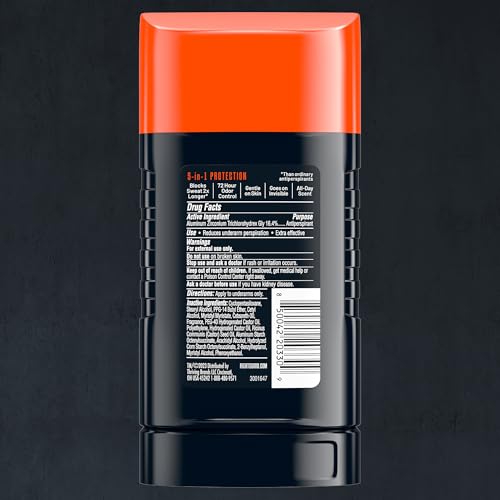 Right Guard Xtreme Defense, control de olor 72 horas para días activos.