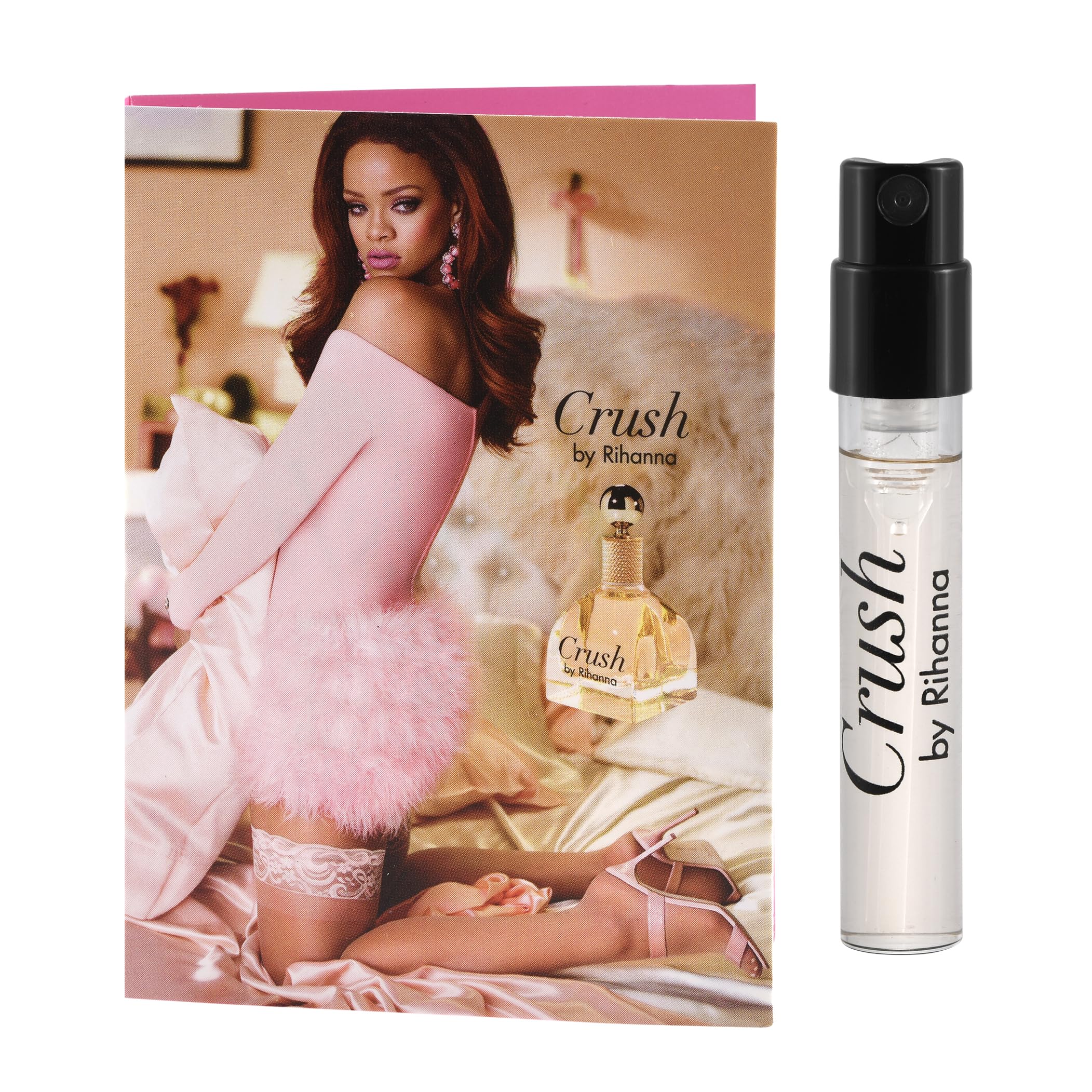 Rihanna Rebelle sample vial for trial before full-size purchase.