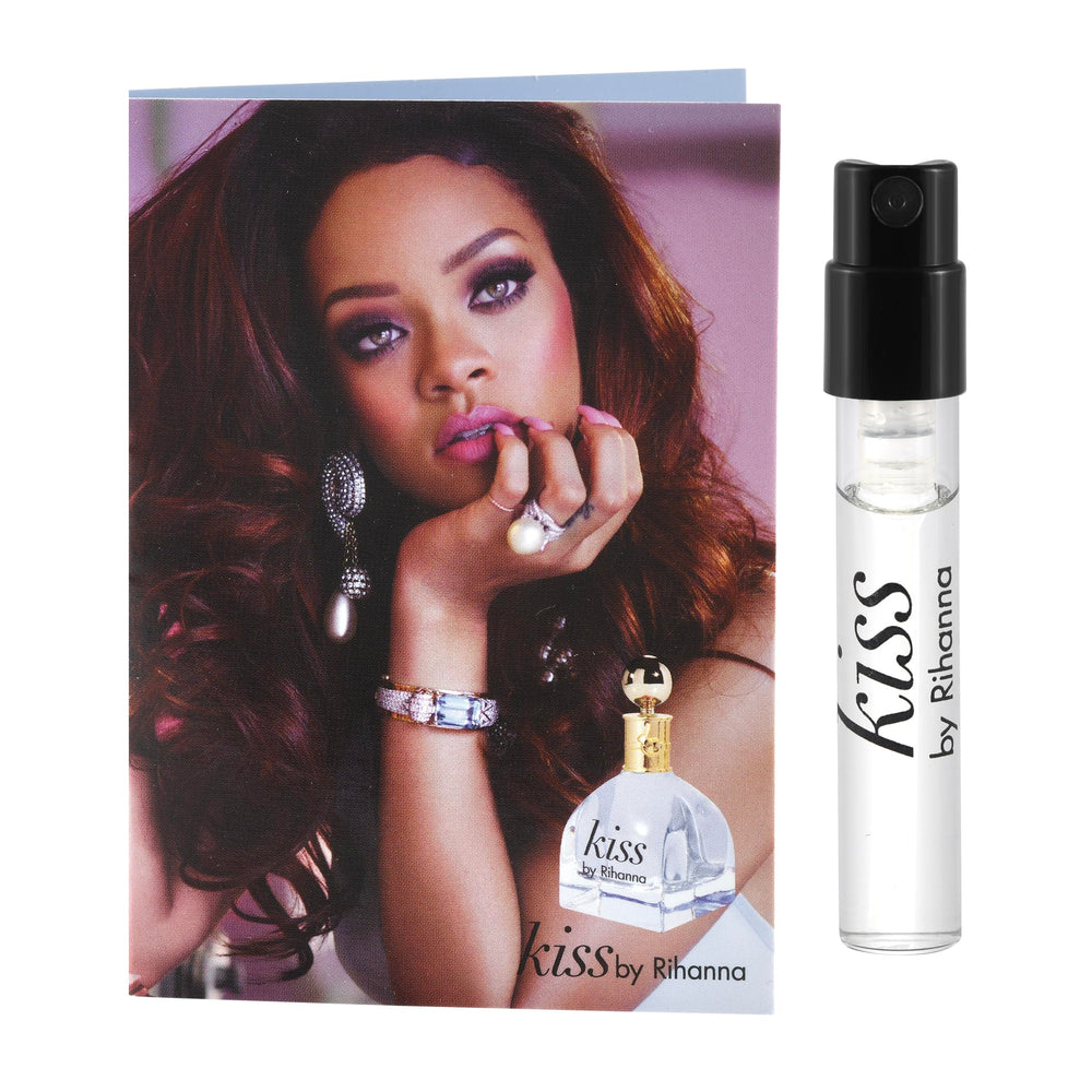 Rihanna travel-friendly fragrance samples for on-the-move testing.