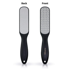 Rikans Colossal Foot File side view highlights lightweight grip for wet or dry skin