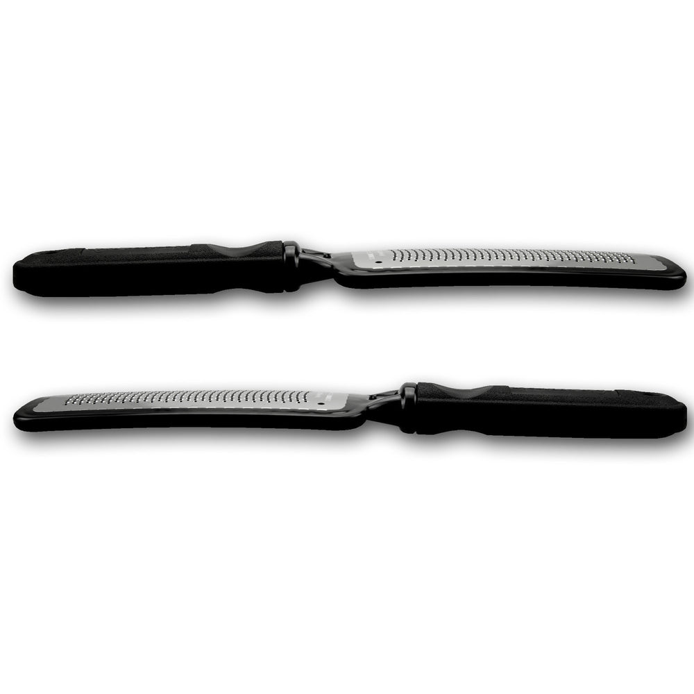 Rikans Colossal Foot rasp dry-foot use for precise exfoliation.