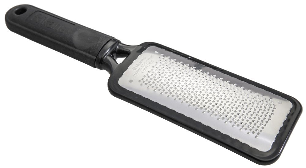 Rikans Colossal Foot rasp large lightweight design in use.