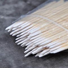 RIKWOG 1200-pack cotton swabs offer versatile daily use for beauty and crafts.