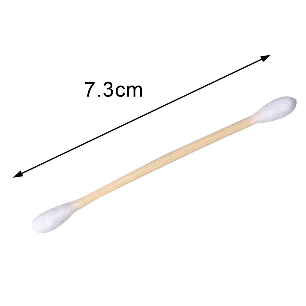 RIKWOG cotton swabs with bamboo handle delivering durable daily use