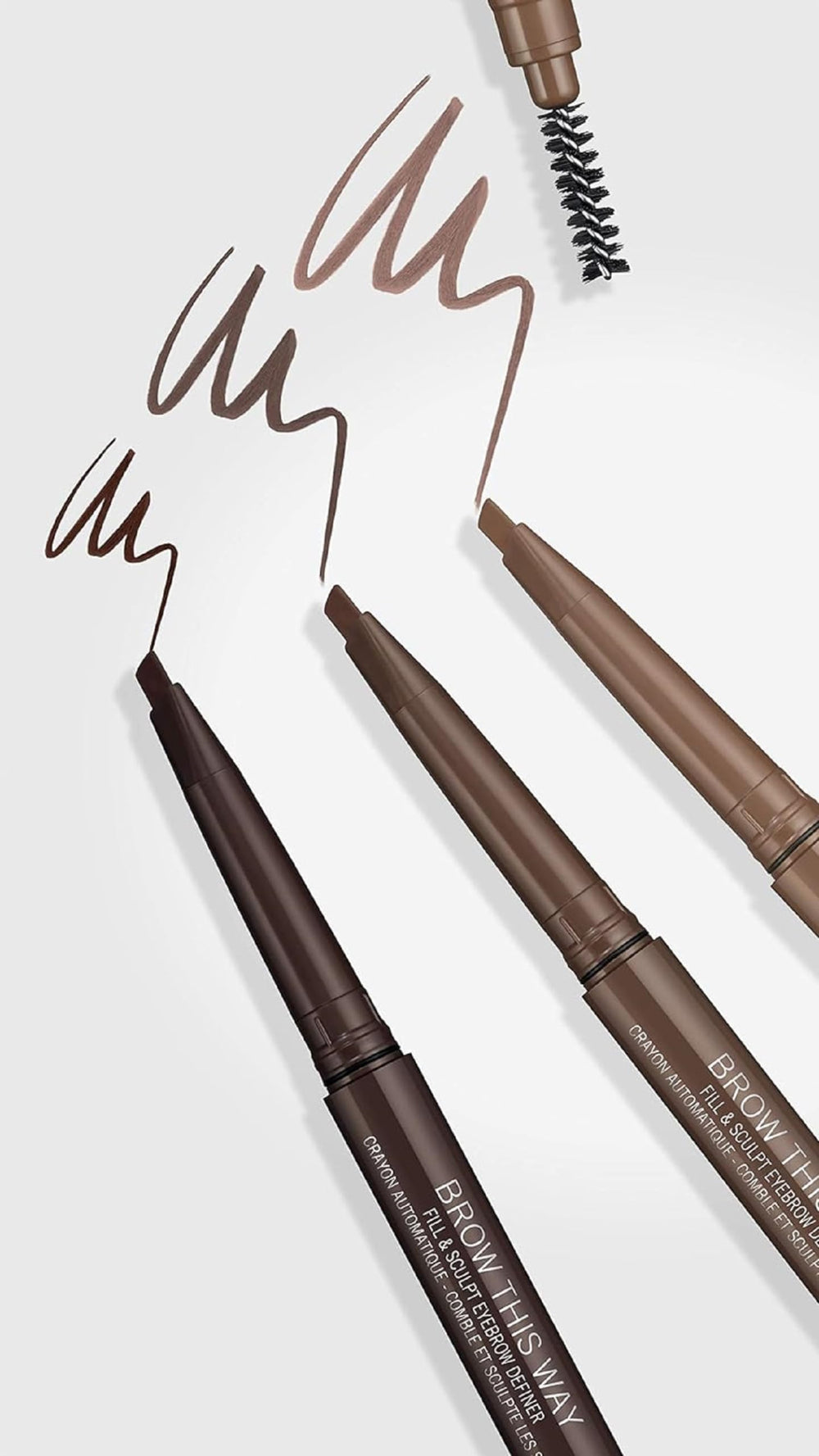 Rimmel Brow This Way, acabado natural que realza la definición de las cejas.