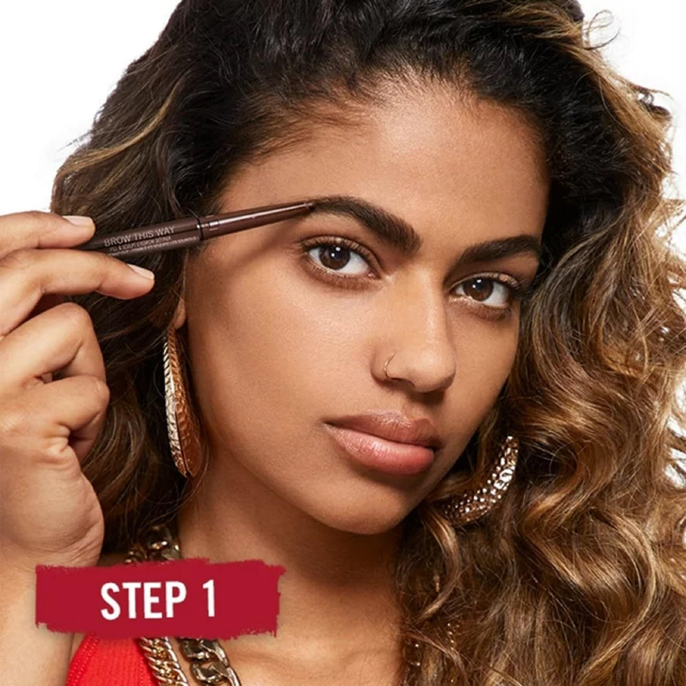 Rimmel Brow This Way, fórmula resistente al agua para cejas que duran todo el día.