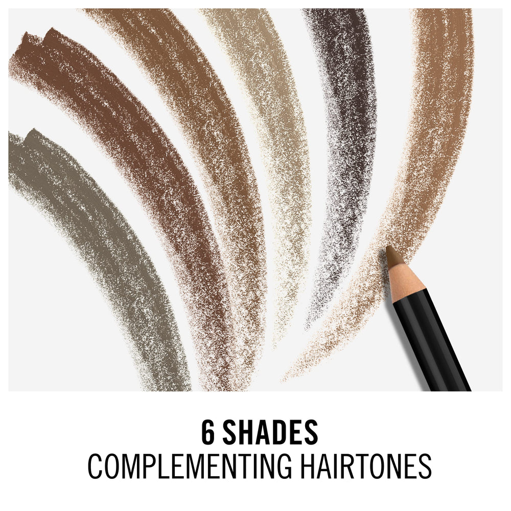 Rimmel Brow This Way: empaque práctico para uso diario del lápiz de cejas.