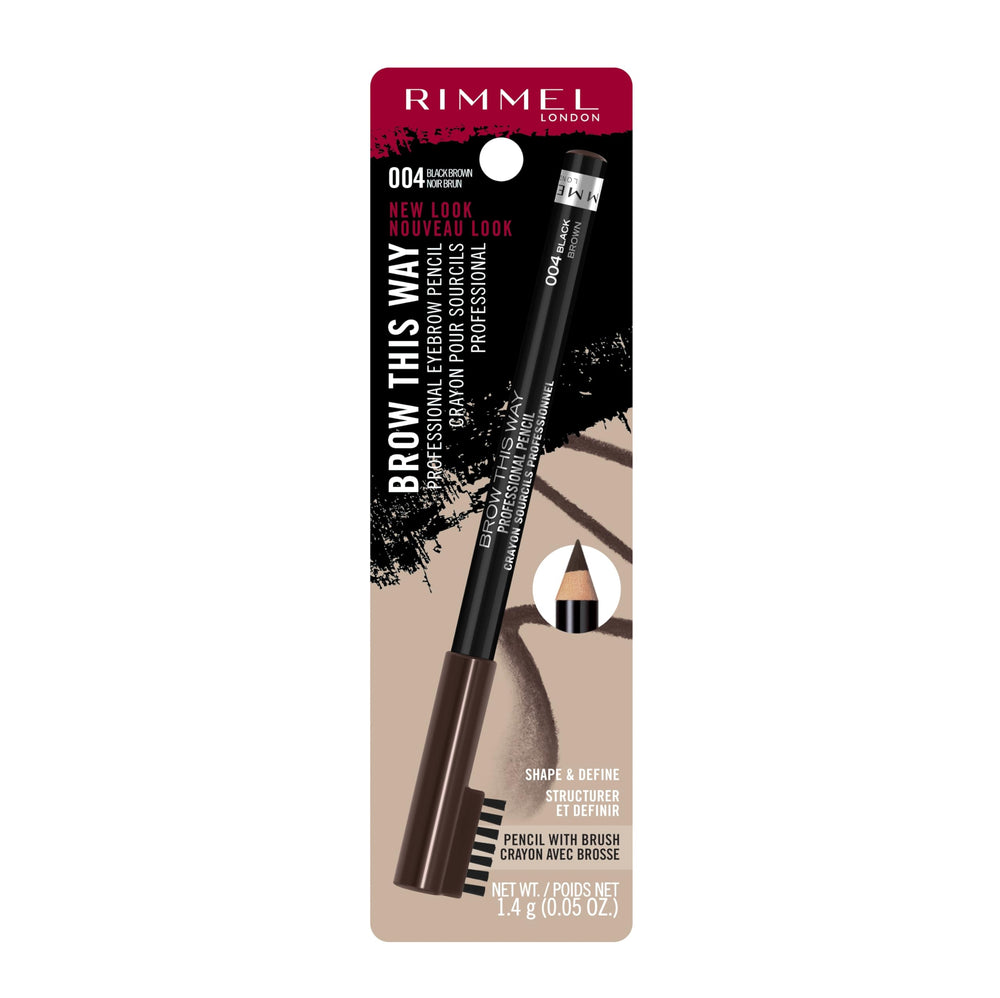 Rimmel Brow This Way comes in six shades to match most brow tones naturally.
