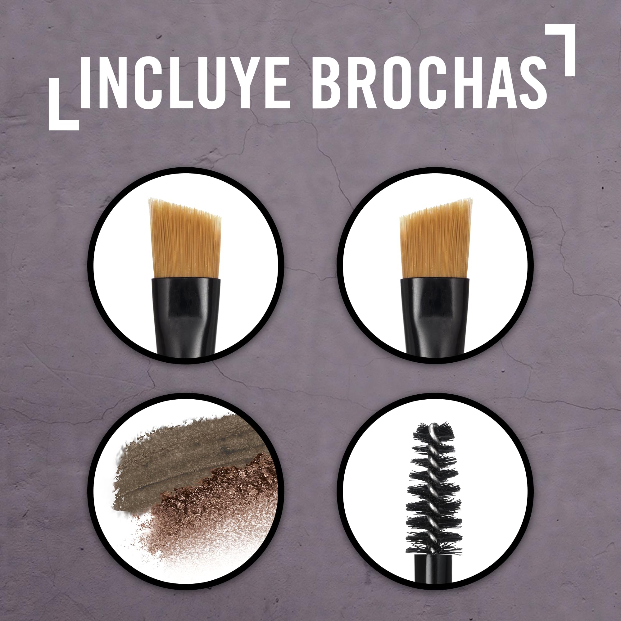 Rimmel Brow This Way brow brush enables precise, even application.