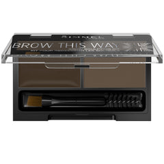 Rimmel Brow This Way wax in dark brown helps set and shape brows.