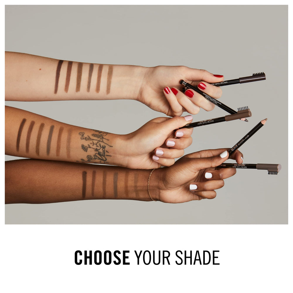 Rimmel Brow This Way: trazos cortos para cejas definidas y duraderas.