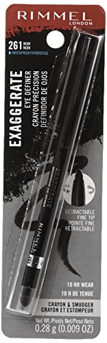 Rimmel Exaggerate built-in-smudger demo for smoky look