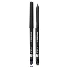 Rimmel Exaggerate packaging display highlighting quick, on-the-go eye definition.