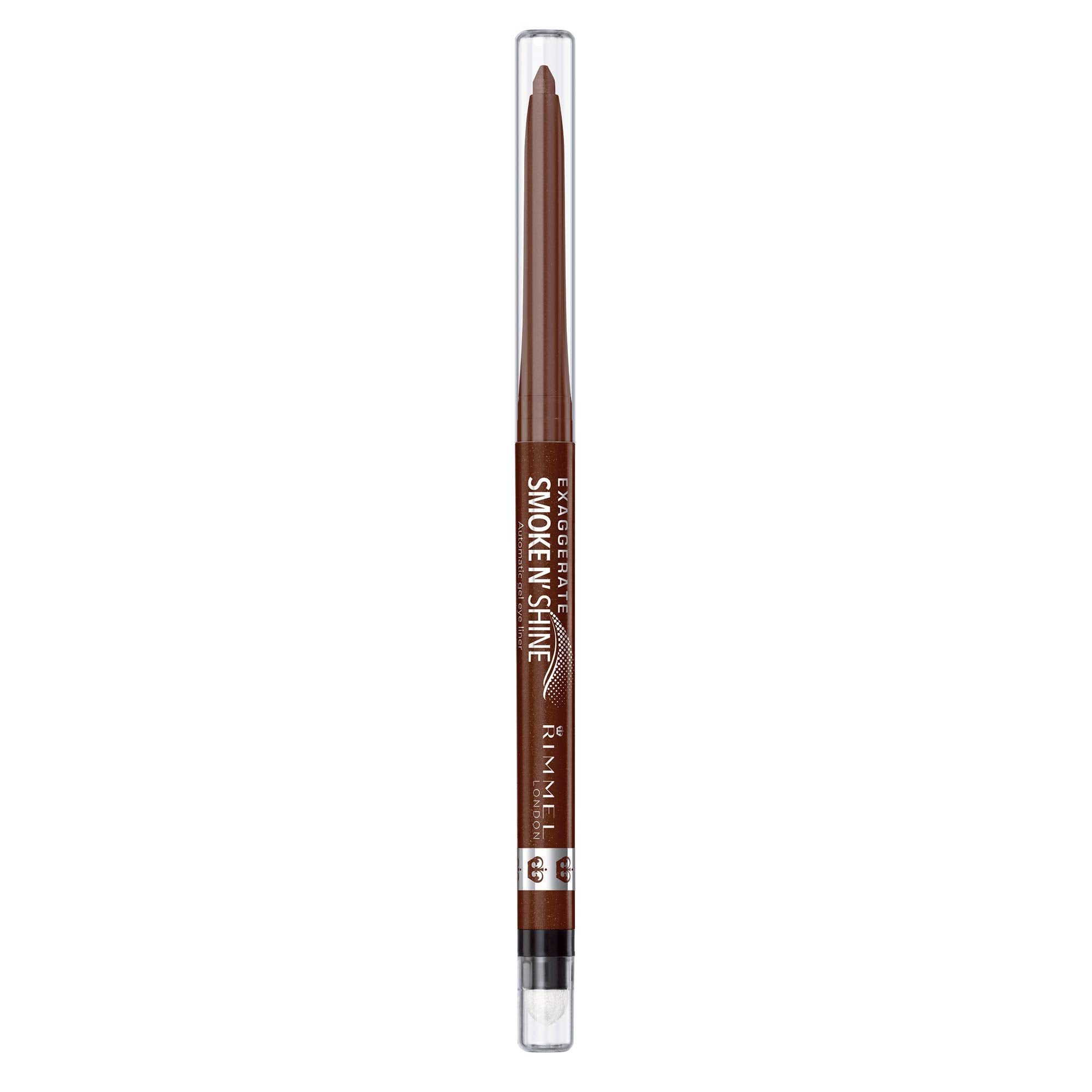 Rimmel Exaggerate Smoke n' Shine delineador con difuminador, smoky suave y duradero