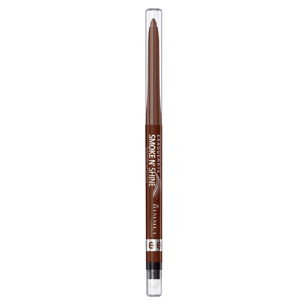 Rimmel Exaggerate Smoke n' Shine delineador con difuminador, smoky suave y duradero