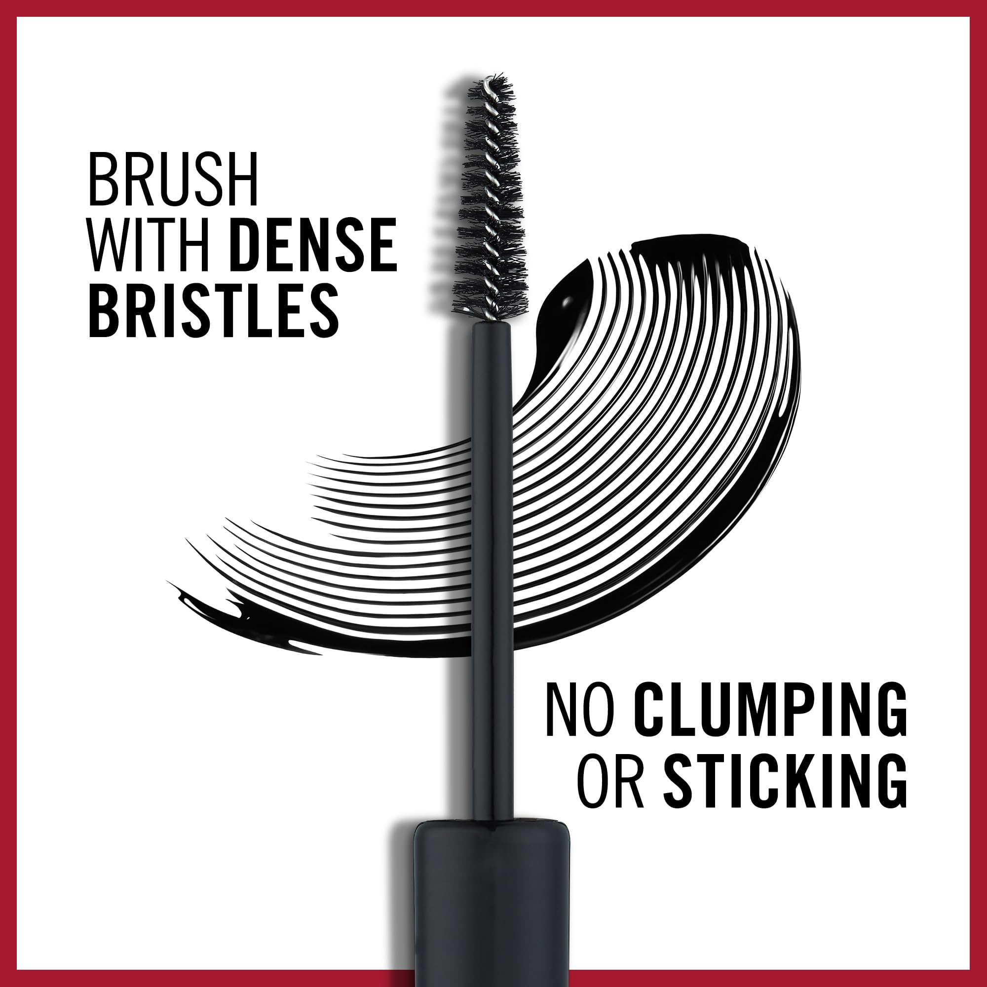 Rimmel Extra Super Lash mascara application test image suggests daytime wear