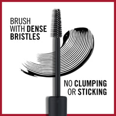 Rimmel Extra Super Lash mascara application test image suggests daytime wear