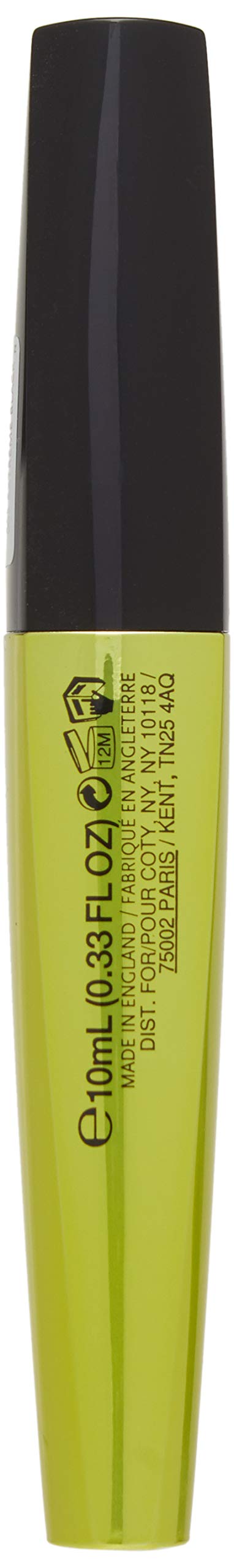 Rimmel Lash Accelerator Endless Volume Mascara extreme black shade adds bold definition.