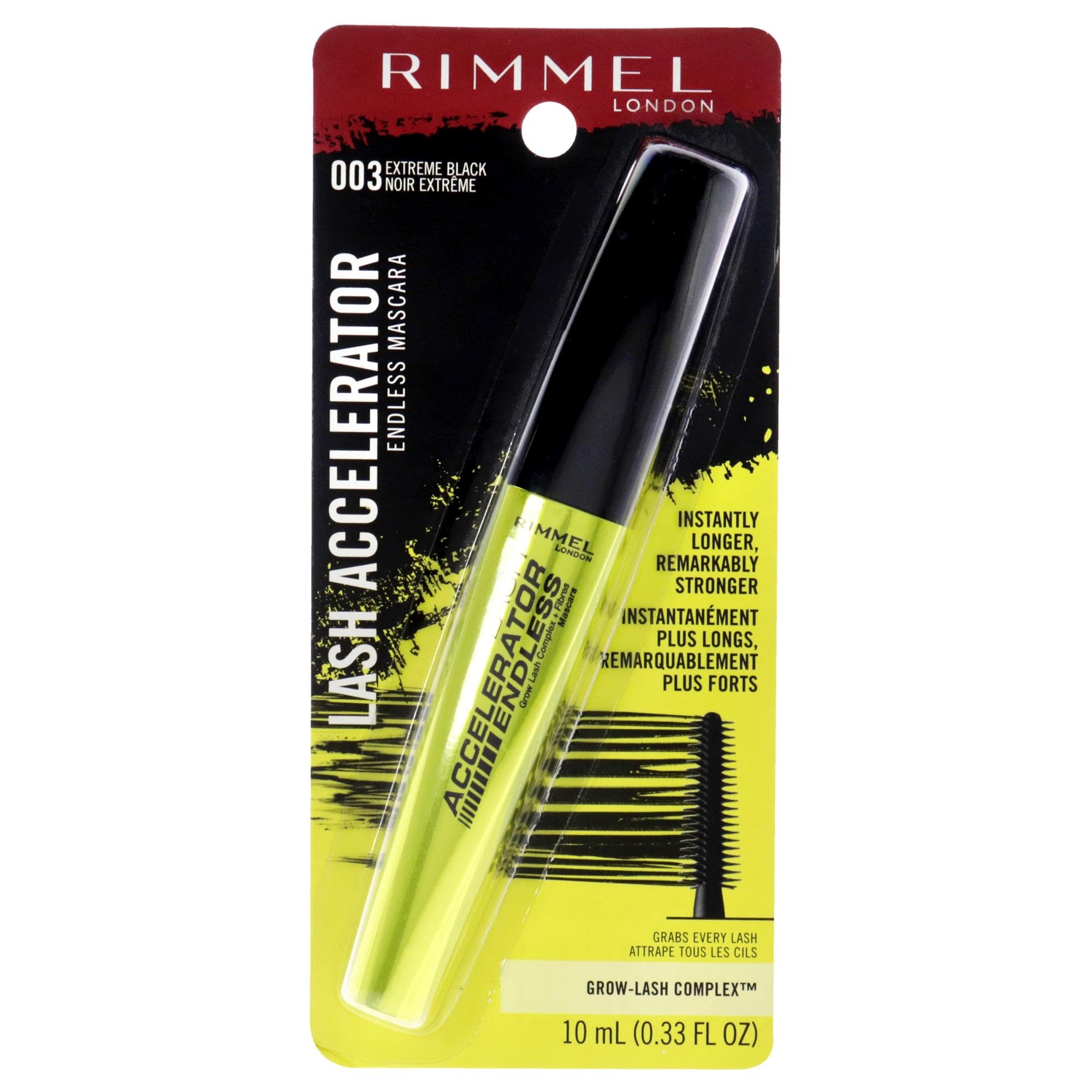 Rimmel Lash Accelerator Mascara: largo sin límites para una mirada más intensa