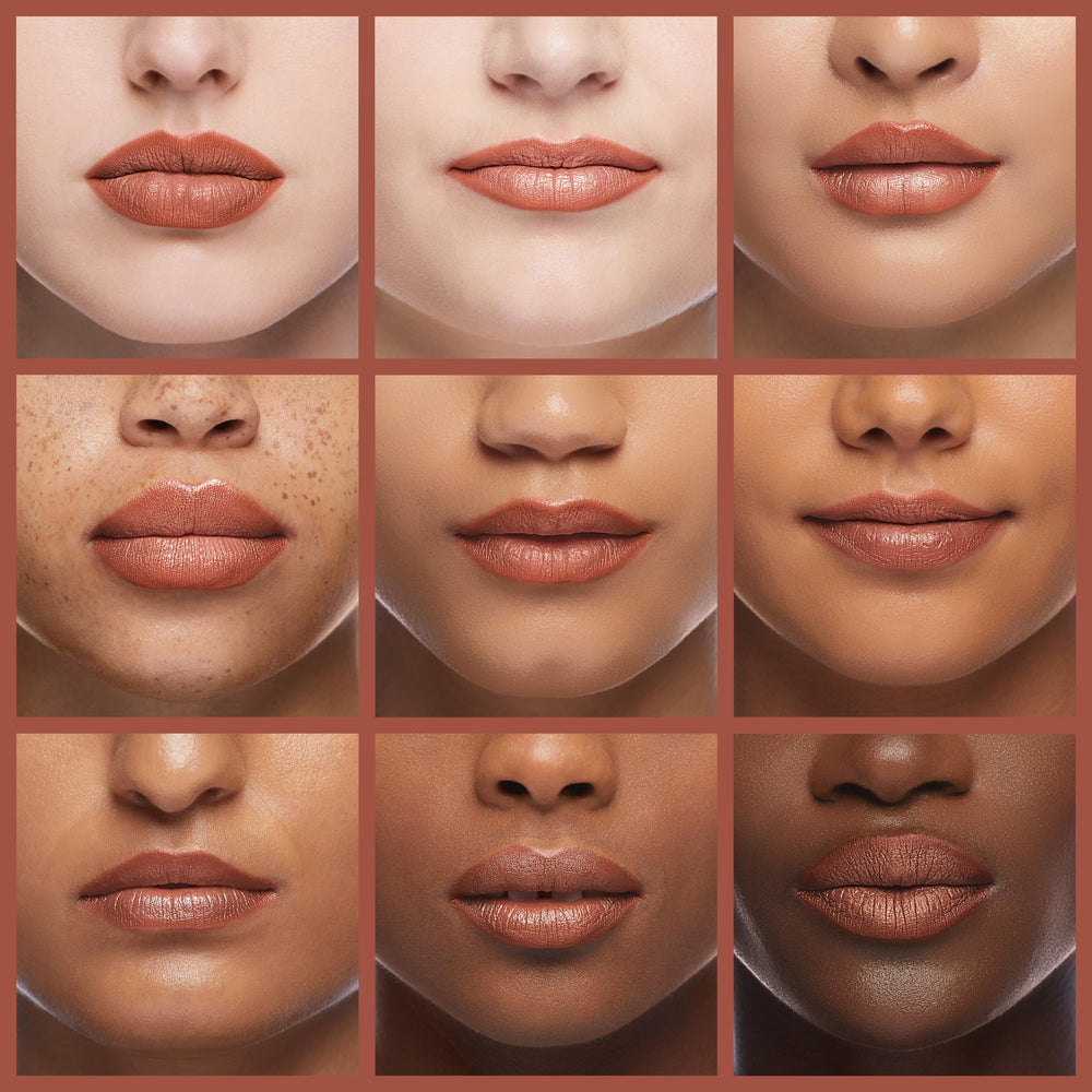 Rimmel lip liner helps prevent feathering and bleeding for clean color.