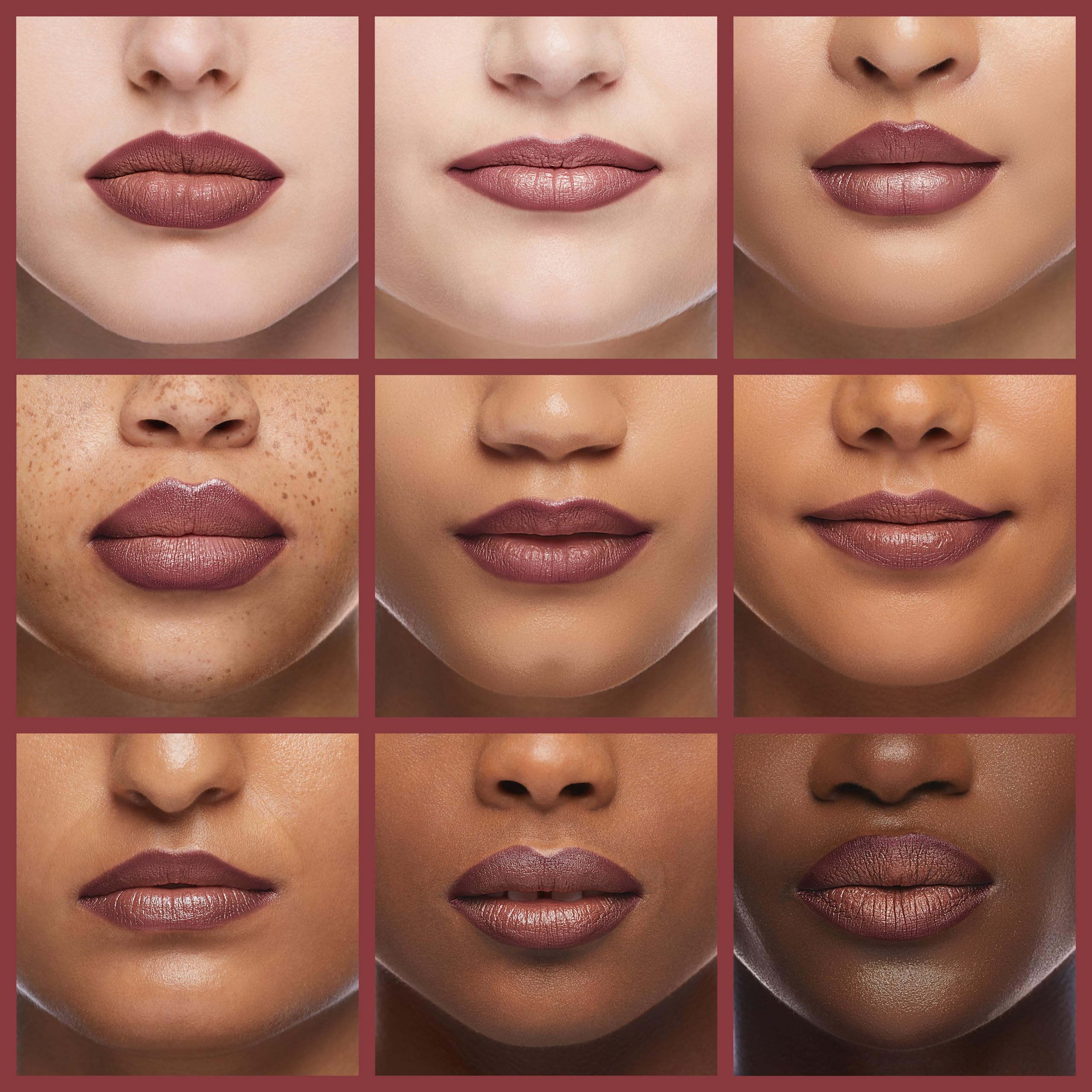 Sharpened Rimmel lip liner for a clean edge