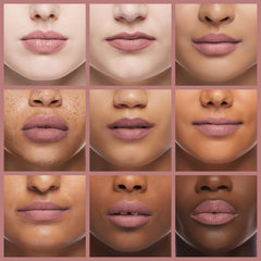 Rimmel Lasting Finish Lipstick Candy applied with smooth, creamy glide.