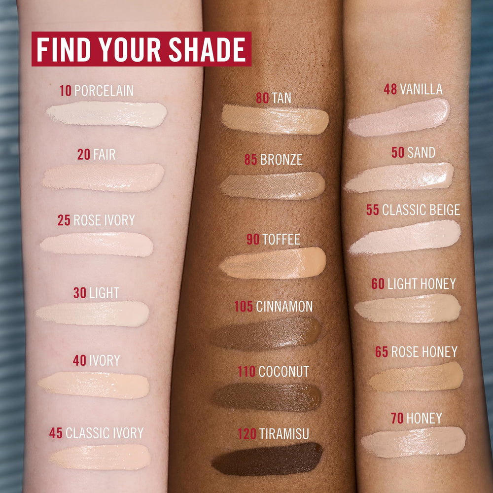 Shade 030 Light matches light skin tones with balanced glow