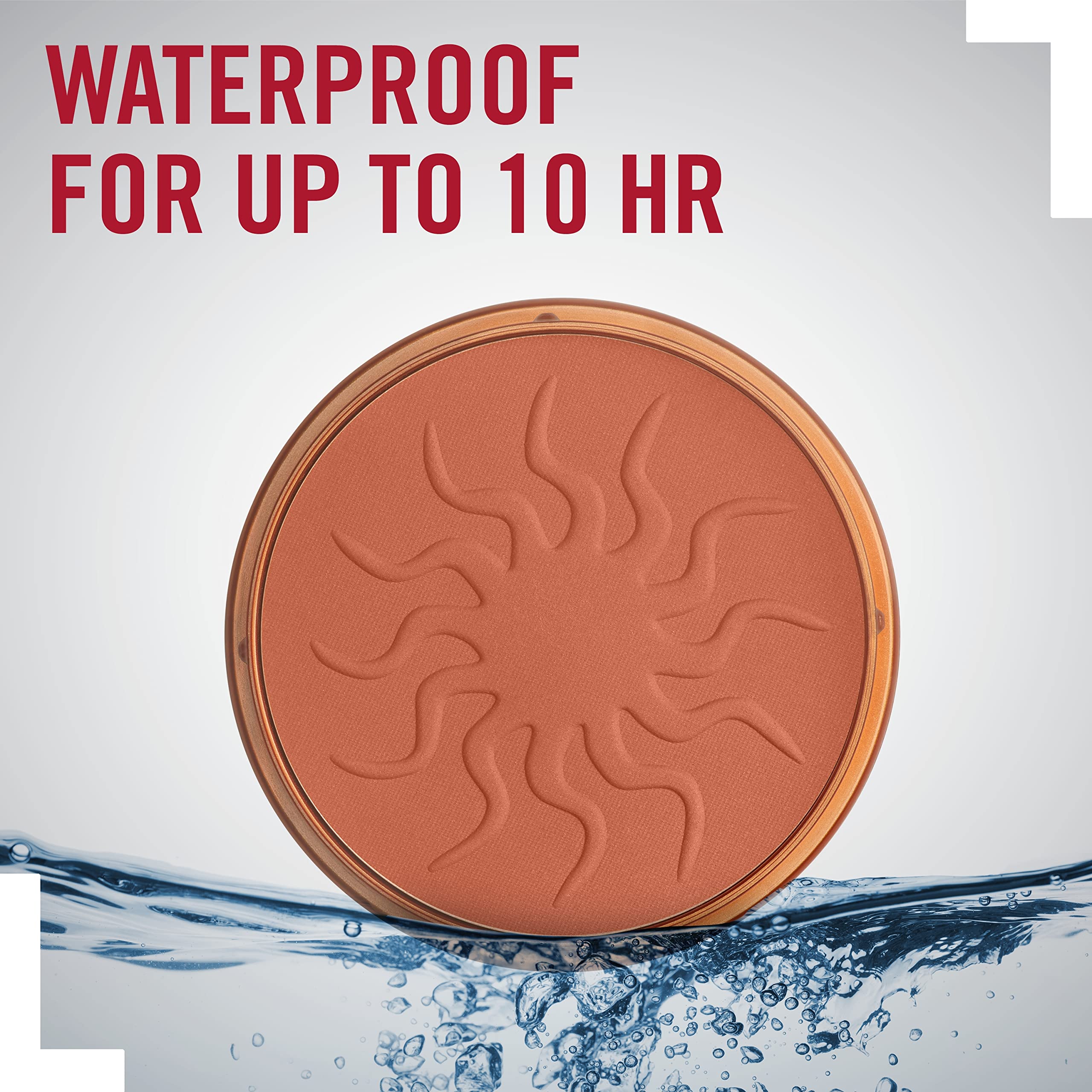 Rimmel Natural Sun Light swirled on skin shows healthy year-round glow.