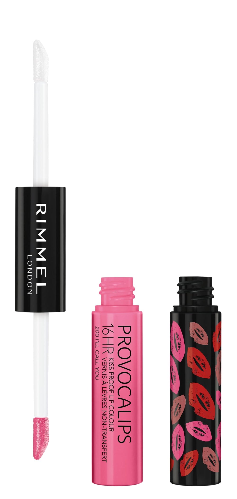 Rimmel Provocalips 16hr kiss-proof lip color bottle showing lasting glossy shade