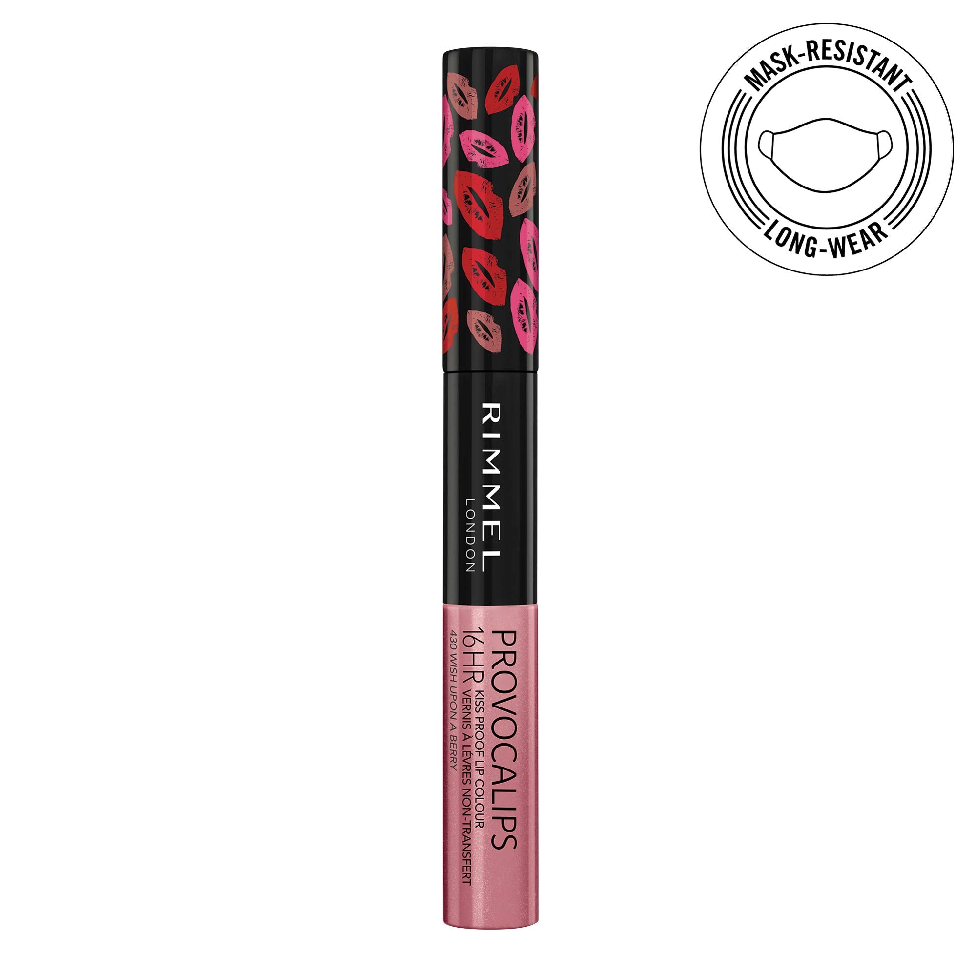 Step one application of Provocalips color on lips
